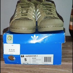 Brand new Green suede adidas